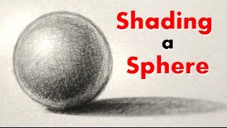 How to Draw and Shade a Sphere the Easy Way [upl. by Odnama634]