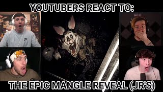 YOUTUBERS REACT TO THE EPIC MANGLE REVEAL JRS [upl. by Navetse]