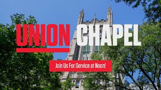 Union Chapel Wednesdays with Faculty featuring Myron Krys Florence MDiv PhD [upl. by Dnalram145]