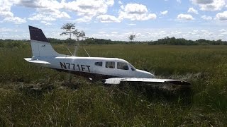 Emergency Landing  Piper Arrow III [upl. by Laleb]