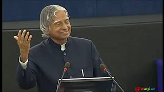 DrAPJAbdul Kalam Speech In European Union amp Parliament [upl. by Zysk]