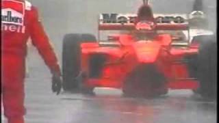 Schumacher vs Coulthard Spa 1998 [upl. by Yelserp]