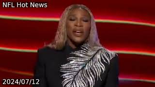 ‘We don’t need you’ Serena Williams eviscerates NFL kicker Harrison Butker in mic drop moment [upl. by Breger]