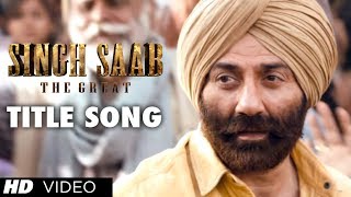 Singh Saab the Great Title Video Song  Sunny Deol  Latest Bollywood Movie 2013 [upl. by Tine]