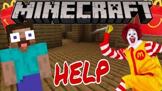 ‼️McDonald in Minecraft with poisonous happimeal‼️ part1 [upl. by Alvis697]