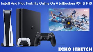 Install And Play Fortnite Online On A Jailbroken PS4 amp PS5 [upl. by Gnos]