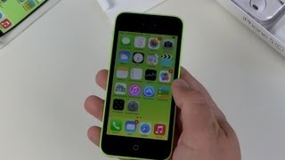 iPhone 5c Grün einrichten und erster Eindruck [upl. by Lartnom]