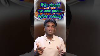 Benefits of soaking pulses before cooking pulses dal cookingtips nutritiontips nutritionfacts [upl. by Emerej106]