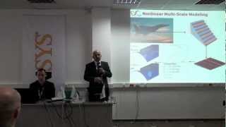 CADFEMCIS Seminar  Conference ANSYS for the MICRoger Assaker WebTranslationPart 141 [upl. by Eixam]