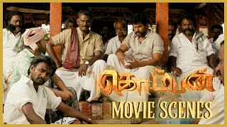 Komban Movie Scenes  Karthik  Lakshmi menon  Raj kiran [upl. by Tabib]