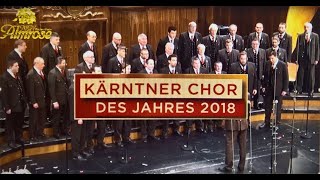 Wånn i allan bin live  MGV Almrose Radenthein  Kärntner Chor des Jahres 2018 [upl. by Arny]