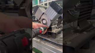 How to fix 2V type oil free air compressor piston cylinder [upl. by Libyc]