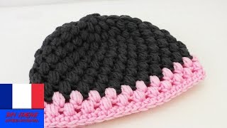 Crocheter un bonnet chaud  DIY en laine pour lhiver  Points ronds originaux [upl. by Aneri]