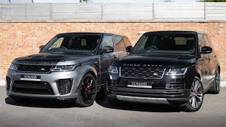 2016 Range Rover Sport SVR  The ULTIMATE 550HP Golddigger Car in Monaco [upl. by Airad]