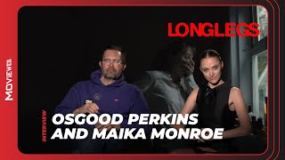 Longlegs Star Maika Monroe amp Director Osgood Perkins on Making the Years Scariest Movie  Interview [upl. by Nooj258]