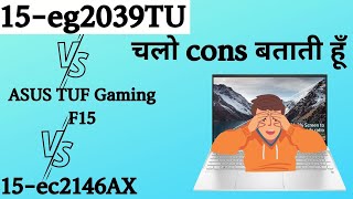 HP Pavilion 15eg2039TU with Intel Core i71260P Price  Difference with ASUS TUF F15 ampEC2146AX💥💥 [upl. by Orferd]