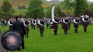 Portlethen and Districts Grade 1 Medley at Dollar Academy Pipe Band Contest [upl. by Burchett599]