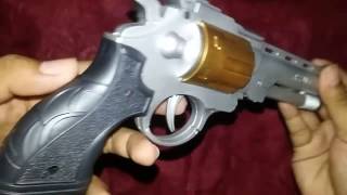 2 AIRSOFTGUN SPRING PISTOL AZZURI REVOLVER NO2265 MADE IN INDONESIA BB BULLET 6mm 012gr [upl. by Weiss]