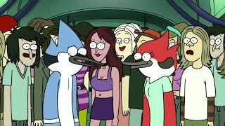 Regular Show  Mordecai Partying With Margaret [upl. by Porta]