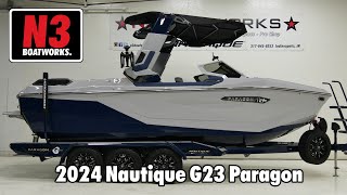 2024 Nautique G23 Paragon  Walk Through  N3 Boatworks [upl. by Gawain]