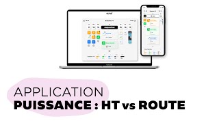 Puissance  HomeTrainer vs Route [upl. by Annahavas]