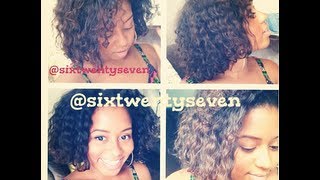 Brazilian Blowout Results on Natural AfricanAmerican Hair [upl. by Nylad]