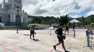 Torneo de Pickleball Fiestas Patronales de Cayey Agosto 31 20241110 Socorro amp Juan vs Raúl amp Alex [upl. by Yelsnia]