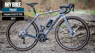 Canyon Grizl 2022 Das VersenderGravelbike im MYBIKETest [upl. by Ahsoet916]