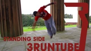 How to Sideflip Standing  3RUN [upl. by Ellienad]