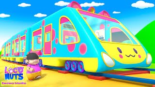 Canción Del Tren Diferentes Transportes Para Niños Y Más Canciones Infantiles [upl. by Aetnahs]