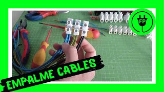 12 🔌 Empalme de cables mediante REGLETAS o BORNAS  ENFICHADO  ⚡️TUTORIAL ✅ [upl. by Per]