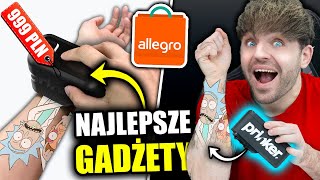 Najlepsze GADŻETY z ALLEGRO drukarka tatuaży [upl. by Naesed]