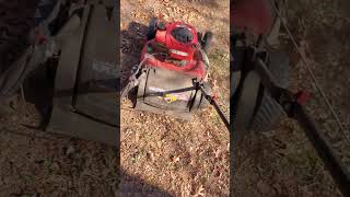 BEST amp EASIEST Way to Rake Leaves diy Part 2 🤣 [upl. by Alleber]