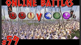 Rome Total War  Online Battle 59  31K Spartan Team Work [upl. by Htehpaj875]