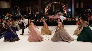 BEST INDIAN BOLLYWOOD WEDDING RECEPTION DANCE 2018 [upl. by Tsan63]