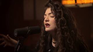 Lorde  Buzzcut Season  Live  The Orange Lounge [upl. by Namad]