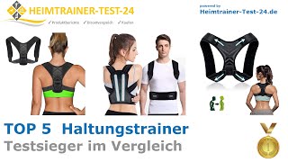 Die besten Haltungstrainer  Geradehalter 2024 TOP 5 🥇 Testsieger im Vergleich gut und günstig [upl. by Meryl801]