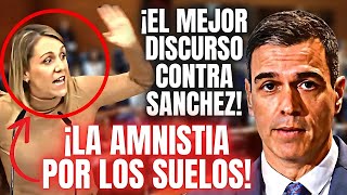 💥¡CON DOS COJ💥 DIPUTADA DE AYUSO ¡NO SE ACOBARDA y REVIENTA a SÁNCHEZ por su INFAME AMNISTIA 😱 [upl. by Anirdua]