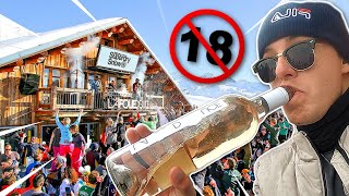 Vildeste fest på toppen af et BJERG Val Thorens vlog [upl. by Cornell]