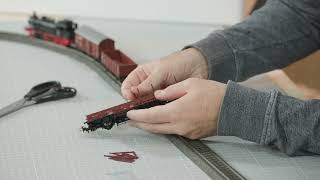 Modellbahn bauen mit der Märklin Digital Startpackung Güterzug Epoche III Folge 02 [upl. by Sirob]