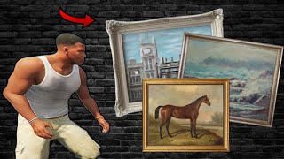 STEALING EXPENSIVE PAINTINGS  LESTERS MISSIONS PART 10 [upl. by Saundra687]