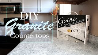 DIY Granite Countertop – Giani – How To Tutorial and Review with 3 Month Followup [upl. by Helenka930]