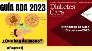 ACTUALIZACIÓN DIABETES MELLITUS  GUÍA ADA 2023 [upl. by Ayihsa623]