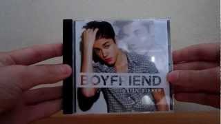 Justin Bieber  Boyfriend CD Unboxing HD [upl. by Alemaj]