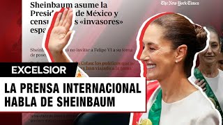 México tiene presidenta Así reaccionó la prensa internacional a la investidura de Sheinbaum [upl. by Aba364]