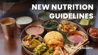 New nutrition guidelines released by ICMRNIN [upl. by Borras20]