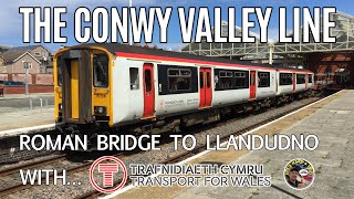 The Beautiful Conwy Valley Line  Roman Bridge amp Blaenau Ffestiniog to Llandudno [upl. by Nicko]