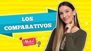 Os Comparativos em espanhol  Los Comparativos en español [upl. by Nnaharas155]