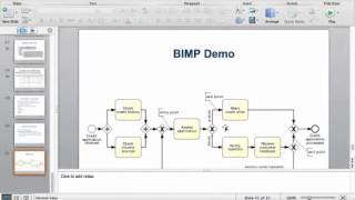 Demo BPMN Process Model Simulation in BIMP [upl. by Viafore252]