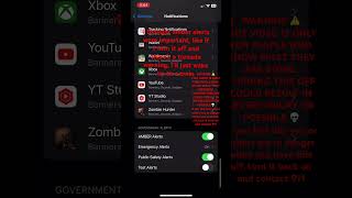 HOW TO TURN OFF AMBER ALERTS Warning ⚠️ ⚠️⚠️⚠️NOT RECOMMENDED [upl. by Kristoffer]